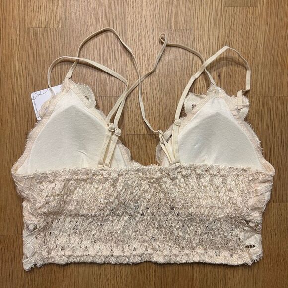 Anemore Women’s Large Cream Lace Bra - Picture 2 of 7